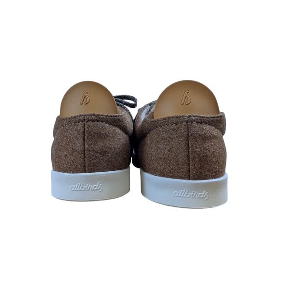 Allbirds Wool Piper Earth White Mens 8‎ M Fashion Sneaker Brown Casual Shoe NWB main image 3